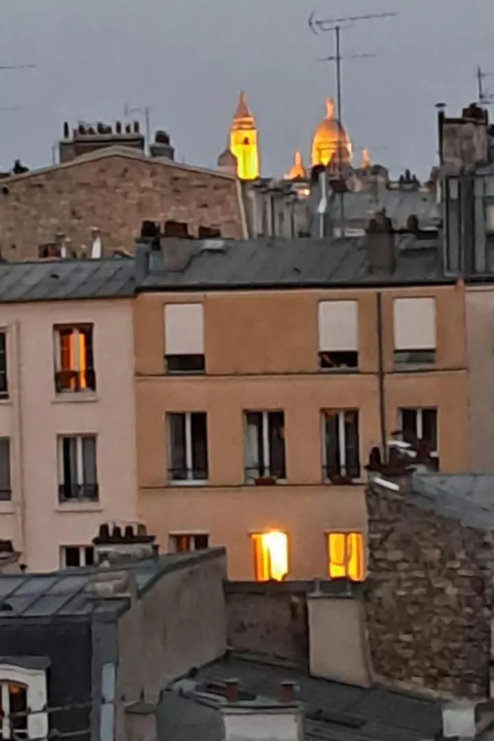 Studio Beau Et Calme Avec Vue Sur Sacre-coeur ! Apartmán Paříž